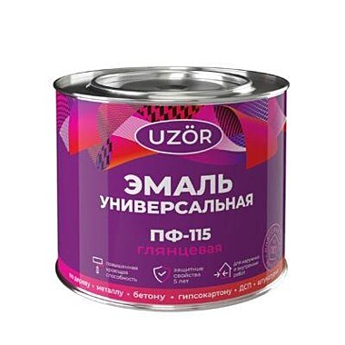 Эмаль ПФ-115 Красная 0.8 кг \14