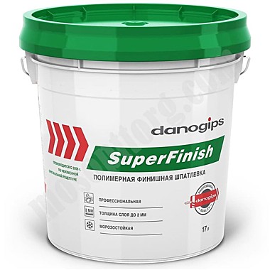 Шпаклевка универсальная 3 л, Danogips Super Finish