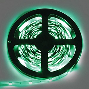 лента св/д 12V 7,2W 30 LED Зеленый 5м (герметич) Camelion